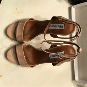 Nude Steve Madden heels never worn